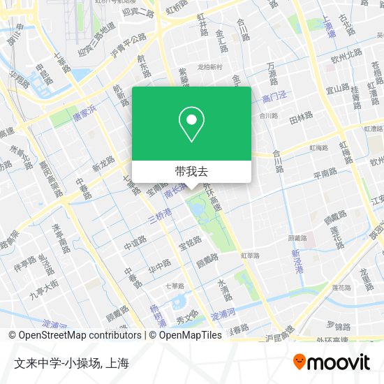 文来中学-小操场地图