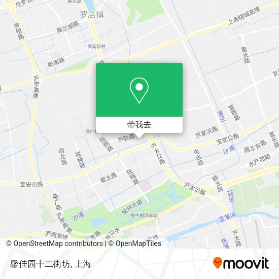 馨佳园十二街坊地图