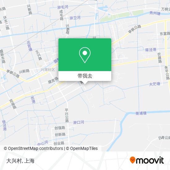 大兴村地图
