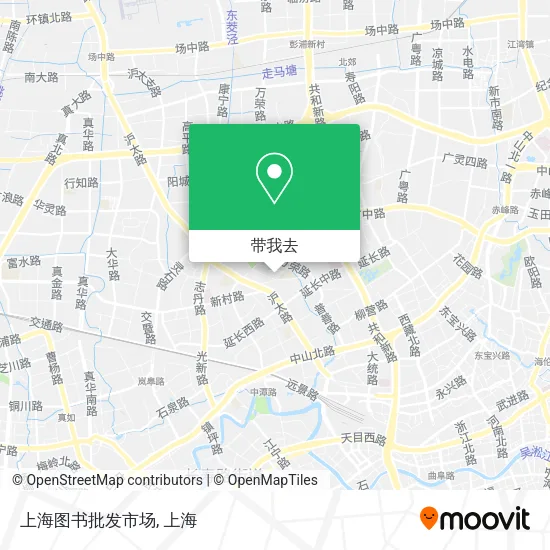 上海图书批发市场地图
