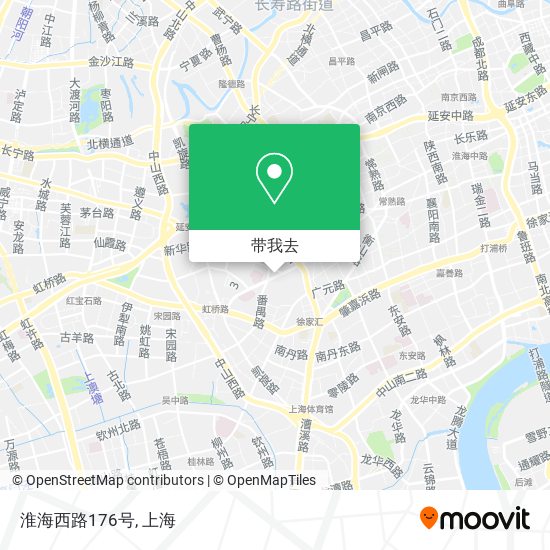 淮海西路176号地图