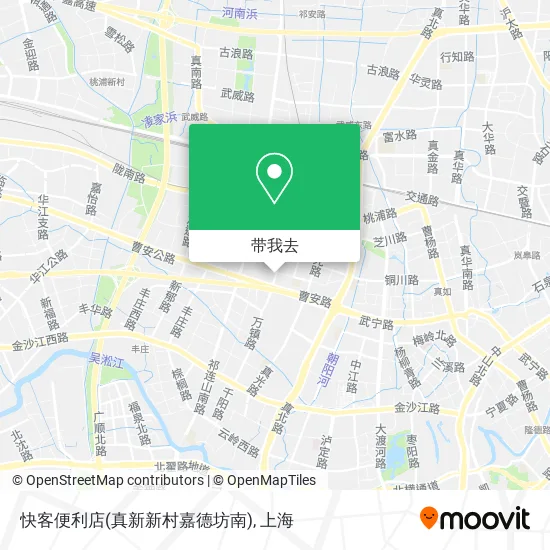 快客便利店(真新新村嘉德坊南)地图