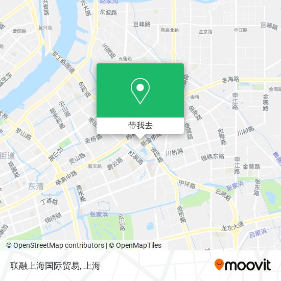 联融上海国际贸易地图