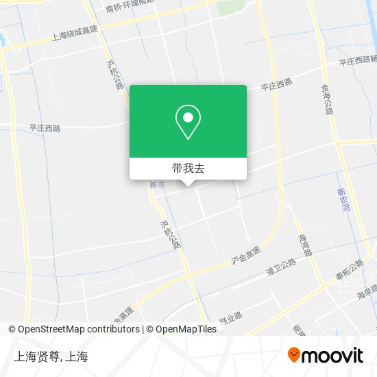上海贤尊地图