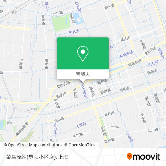 菜鸟驿站(昆阳小区店)地图