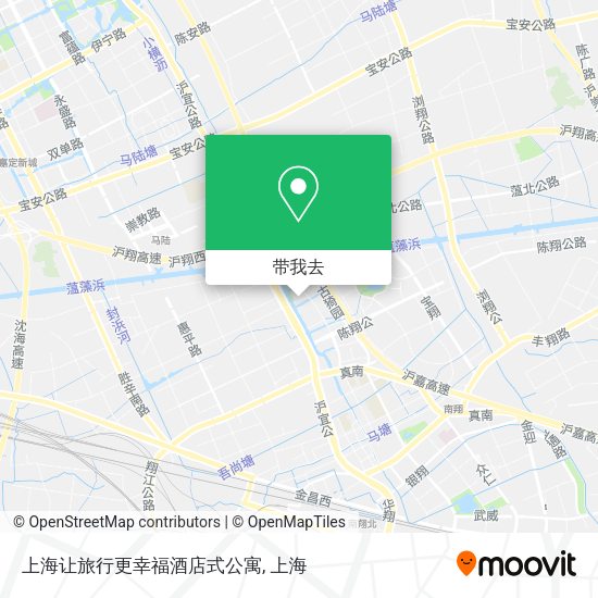 上海让旅行更幸福酒店式公寓地图