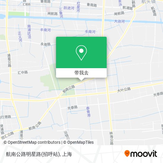 航南公路明星路(招呼站)地图