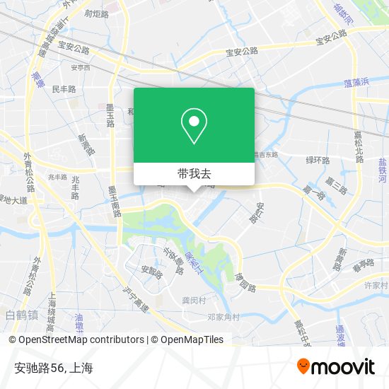 安驰路56地图