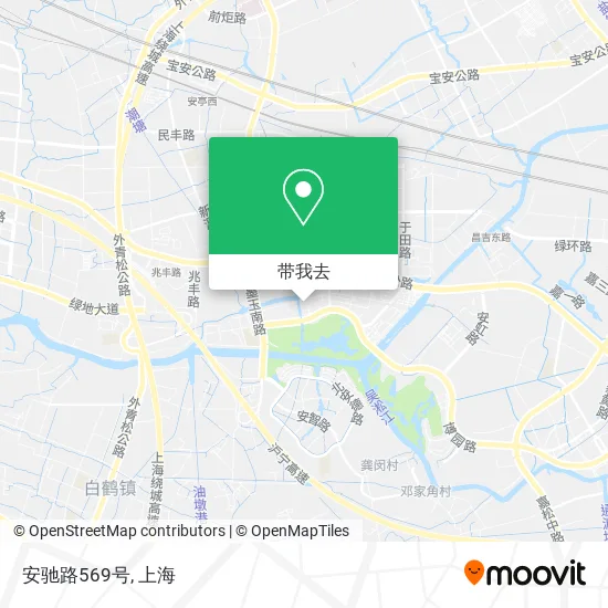 安驰路569号地图