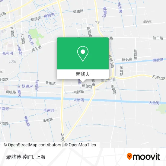 聚航苑-南门地图
