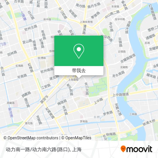 动力南一路/动力南六路(路口)地图