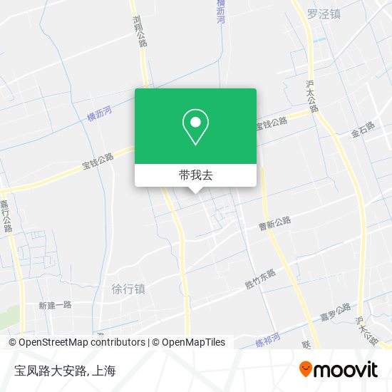 宝凤路大安路地图