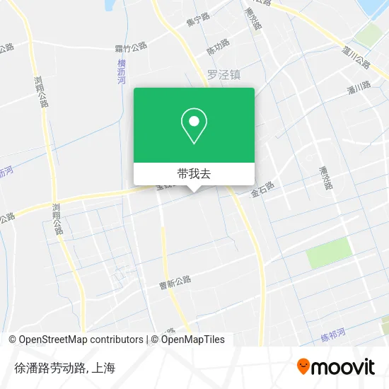 徐潘路劳动路地图