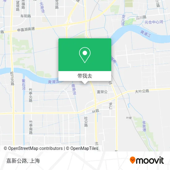 嘉新公路地图