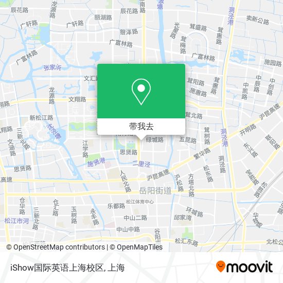 iShow国际英语上海校区地图