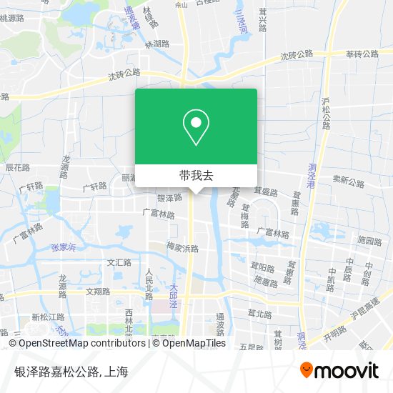 银泽路嘉松公路地图