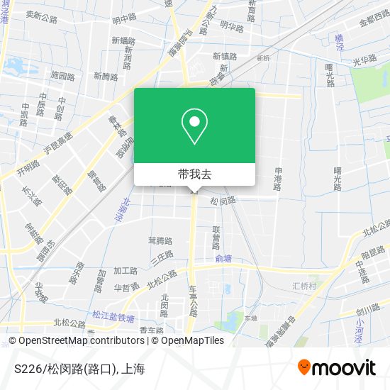 S226/松闵路(路口)地图