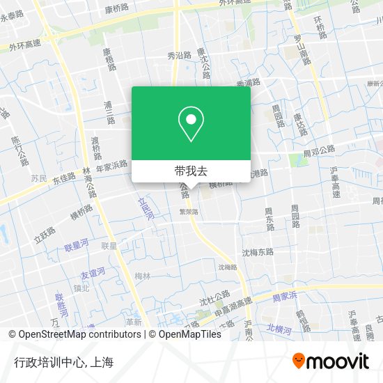行政培训中心地图