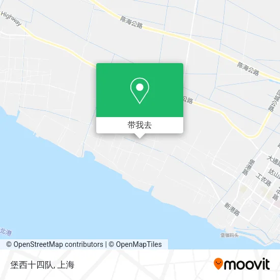 堡西十四队地图
