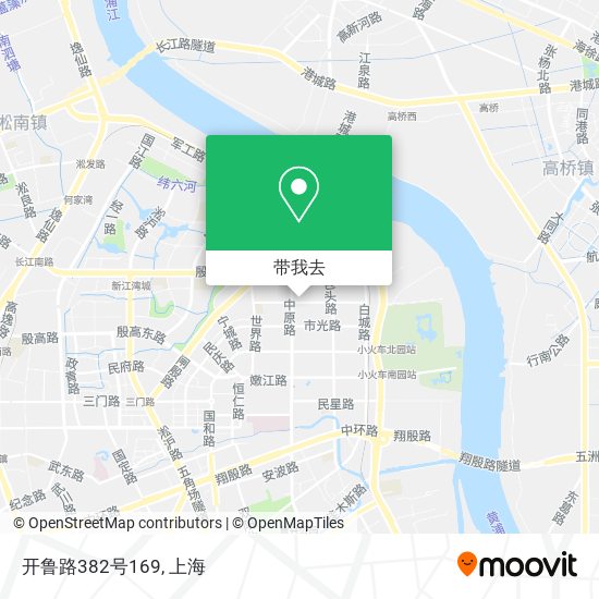 开鲁路382号169地图
