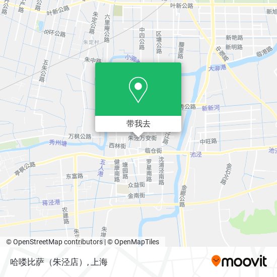 哈喽比萨（朱泾店）地图