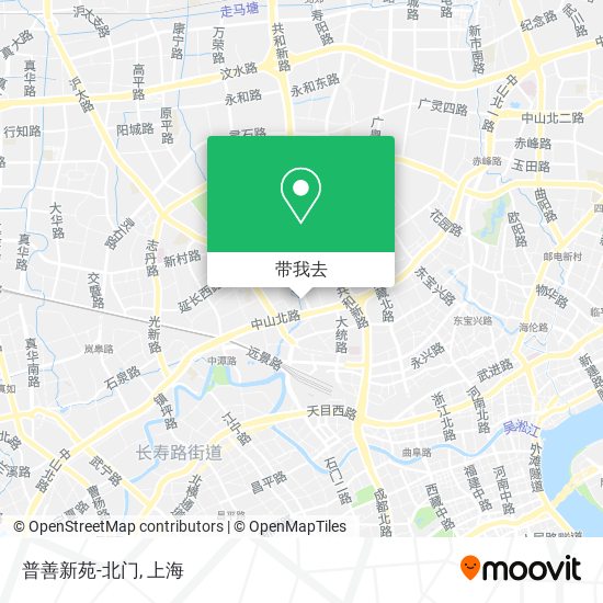 普善新苑-北门地图