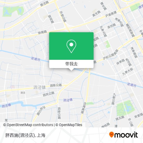 胖西施(泗泾店)地图