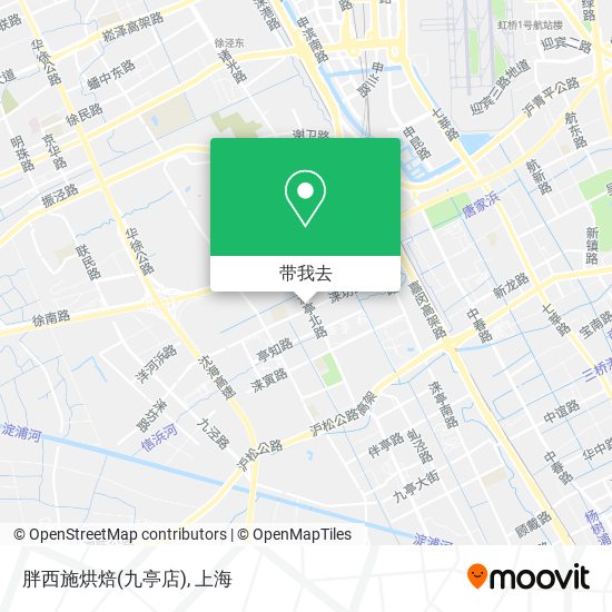 胖西施烘焙(九亭店)地图