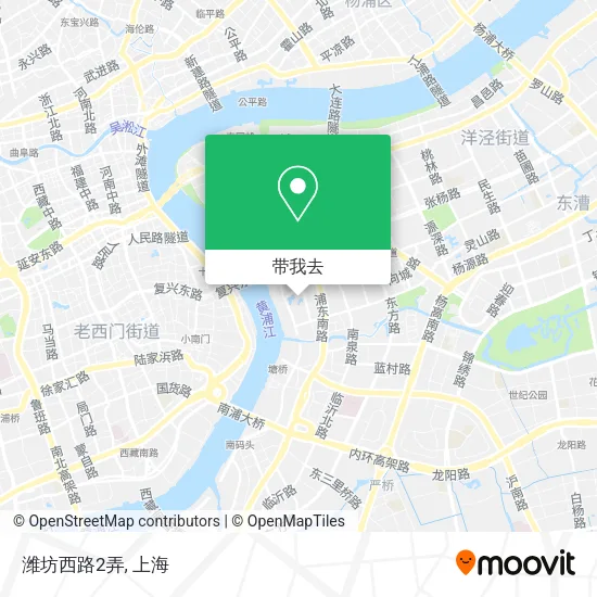 潍坊西路2弄地图