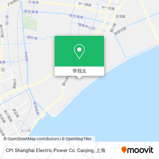 CPI Shanghai Electric Power Co. Caojing地图