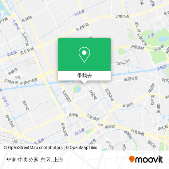 华润·中央公园-东区地图