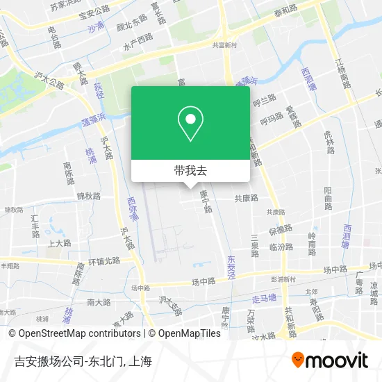 吉安搬场公司-东北门地图