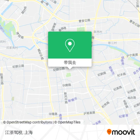 江浙驾校地图