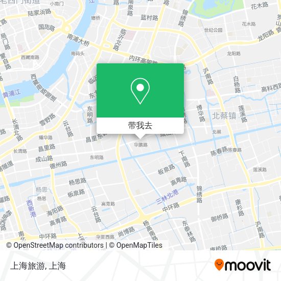 上海旅游地图