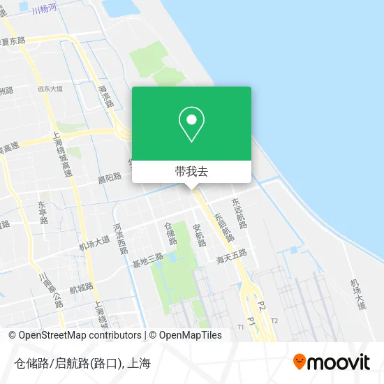 仓储路/启航路(路口)地图