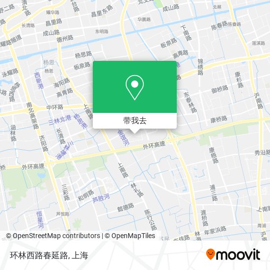 环林西路春延路地图