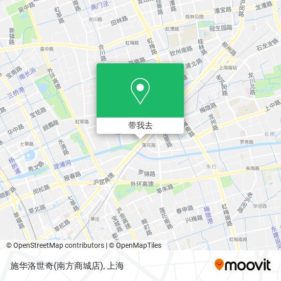 施华洛世奇(南方商城店)地图