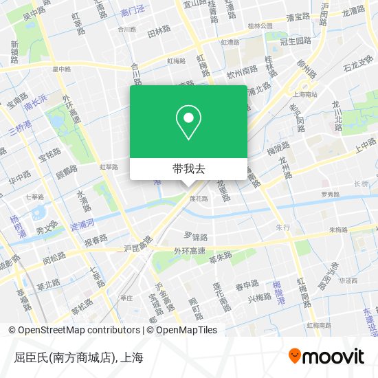 屈臣氏(南方商城店)地图