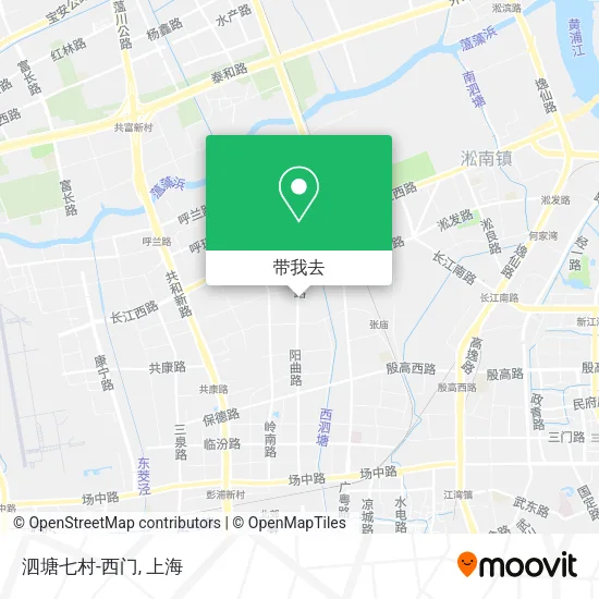 泗塘七村-西门地图
