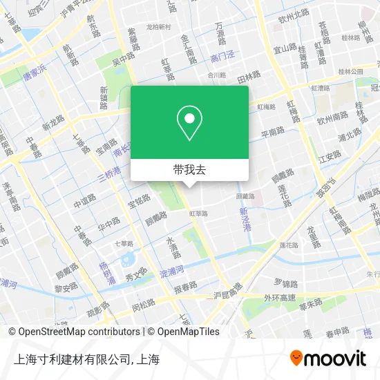 上海寸利建材有限公司地图