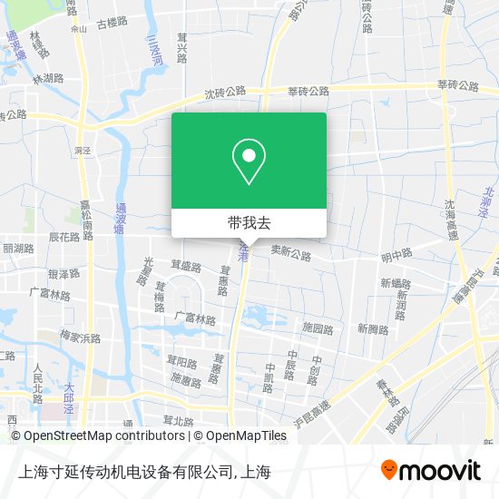 上海寸延传动机电设备有限公司地图