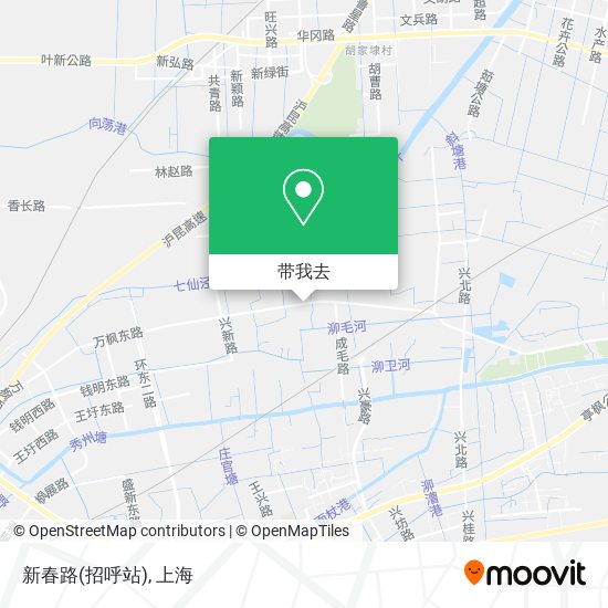 新春路(招呼站)地图