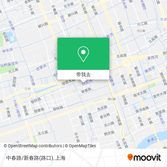 中春路/新春路(路口)地图