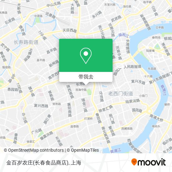 金百岁农庄(长春食品商店)地图