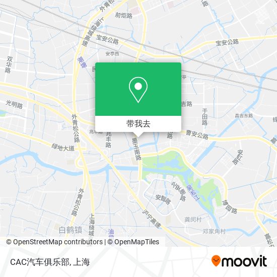 CAC汽车俱乐部地图