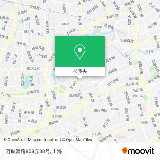 万航渡路858弄38号地图