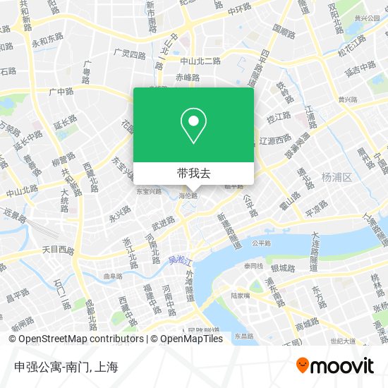 申强公寓-南门地图