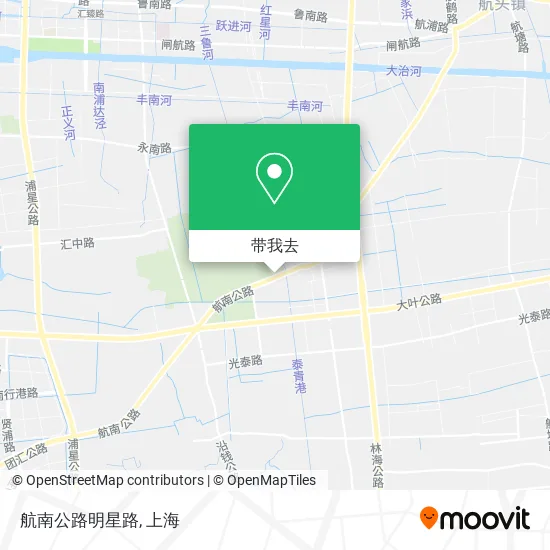 航南公路明星路地图