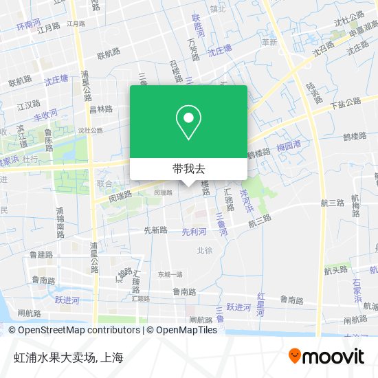 虹浦水果大卖场地图
