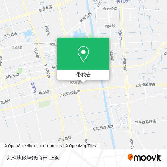 大雅地毯墙纸商行地图